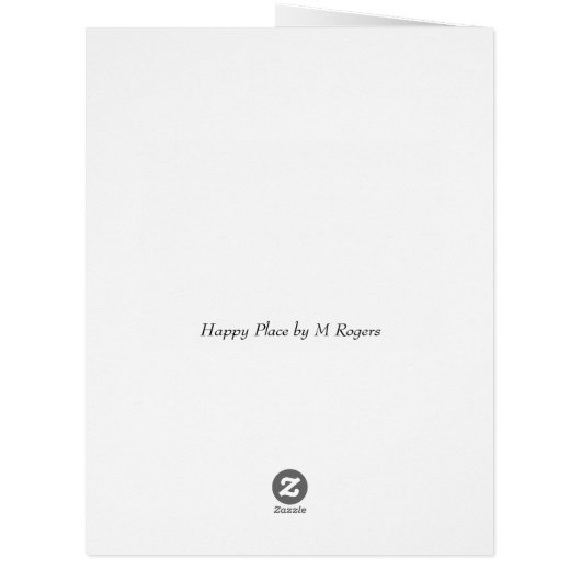 Happy Place - Waterfall Painting (Back)