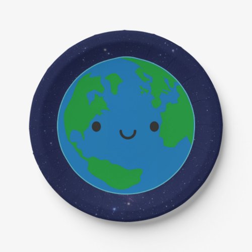 Happy Planet Earth Paper Plates