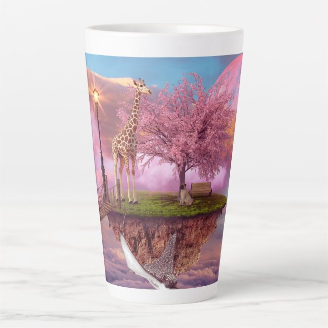 Happy Planet Latte Mug (Front)