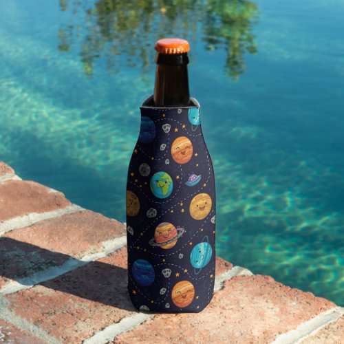 Happy Planets Cozy Bottle Cooler