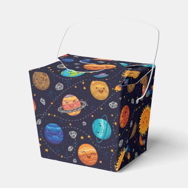 Happy Planets Favor Box (Front Side)