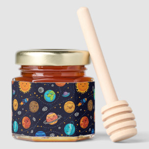 Happy Planets Honey Jar Favors