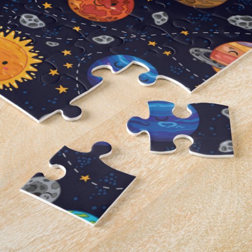 Happy Planets Jigsaw Puzzle