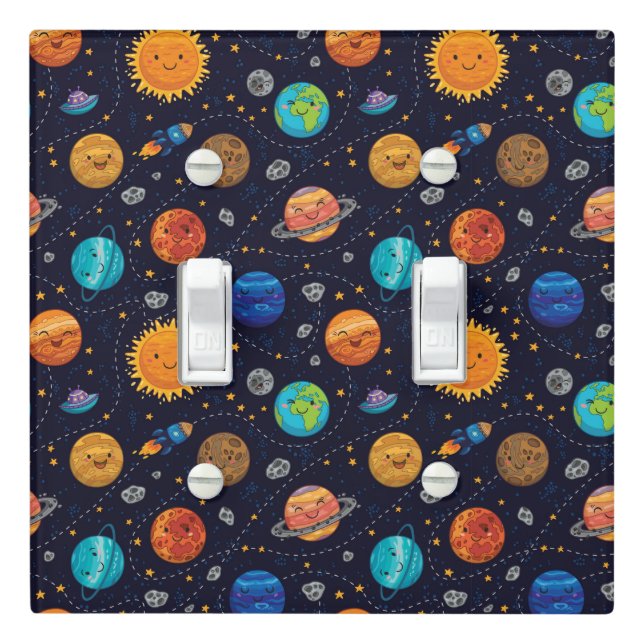 Happy Planets Light Plate (In Situ)