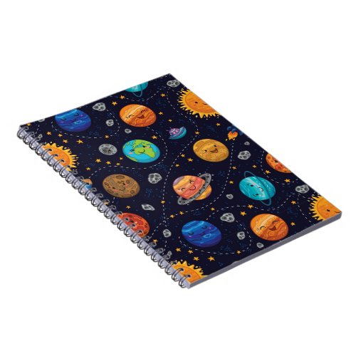 Happy Planets Photo Notebook
