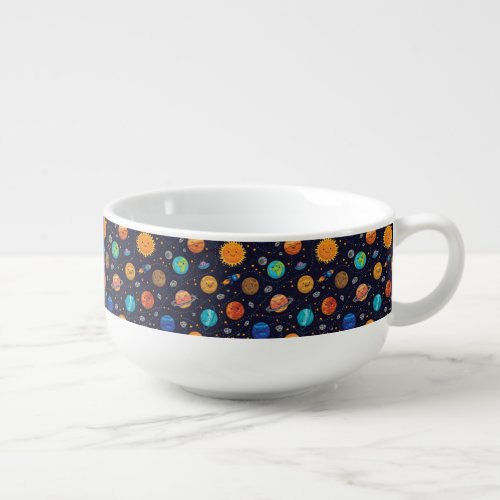 Happy Planets Soup Mug