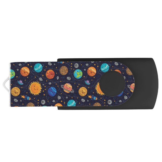 Happy Planets Thumb Drive (Back)