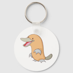 Happy Platypus Keychain
