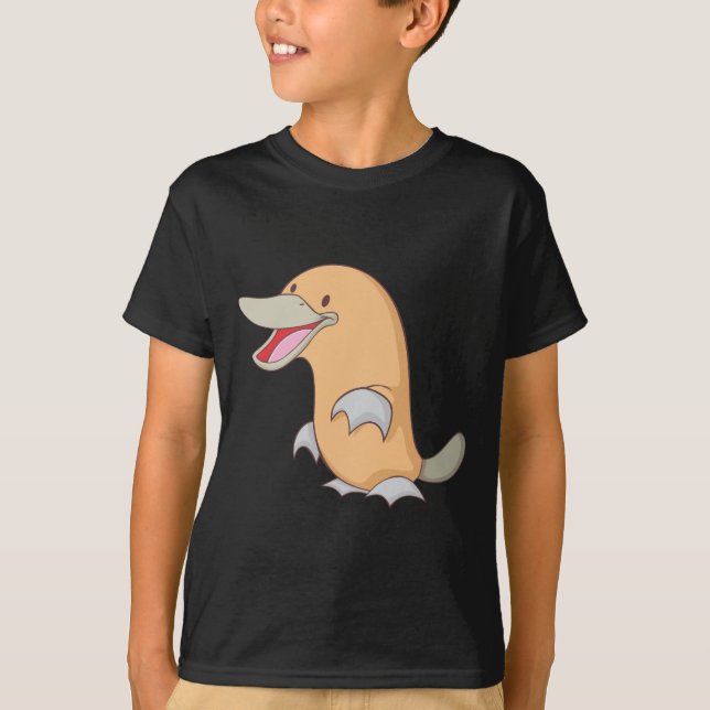 Happy Platypus T-Shirt (Front)