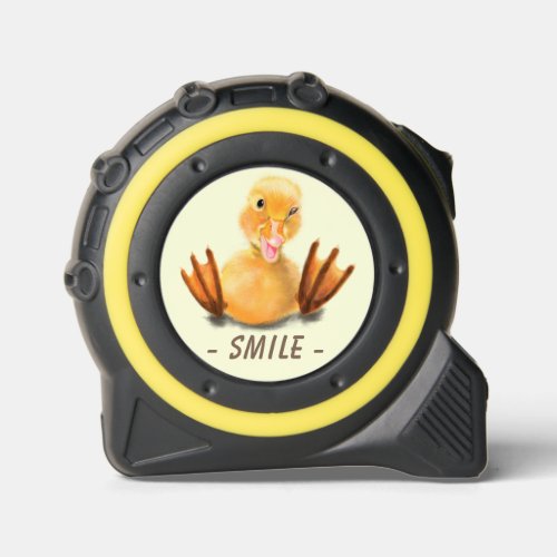 Happy Playful Duck Smile Funny Tape Measure