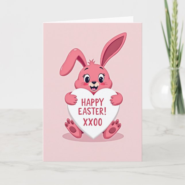 Happy Plush Creature Card (Front)