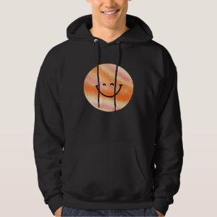 Happy Pluto Planet Cute Astronomy Hoodie