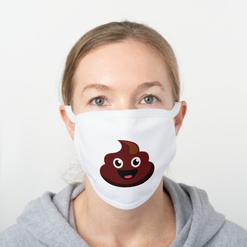 Happy Poop face mask