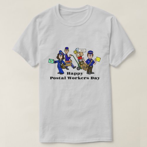 Happy Postal Workers Day T_Shirt