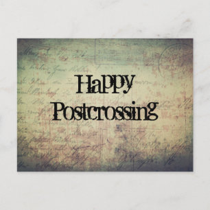 Happy Postcrossing Postcard