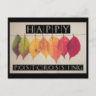 Happy Postcrossing Postcard