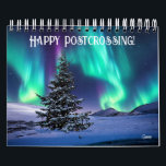 Happy Postcrossing - Small Calendar<br><div class="desc">My name is Corinne Danzl. I’m an Alaska artist. My artist website is called Ink Goes Wild Alaska. The easiest way to find my inkgoeswildalaska Zazzle store is via the link located on the navigation bar of my website. This calendar is part of my collection titled ‘Calendars’. I try to...</div>