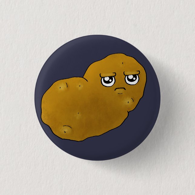 Happy Potato Button (Front)