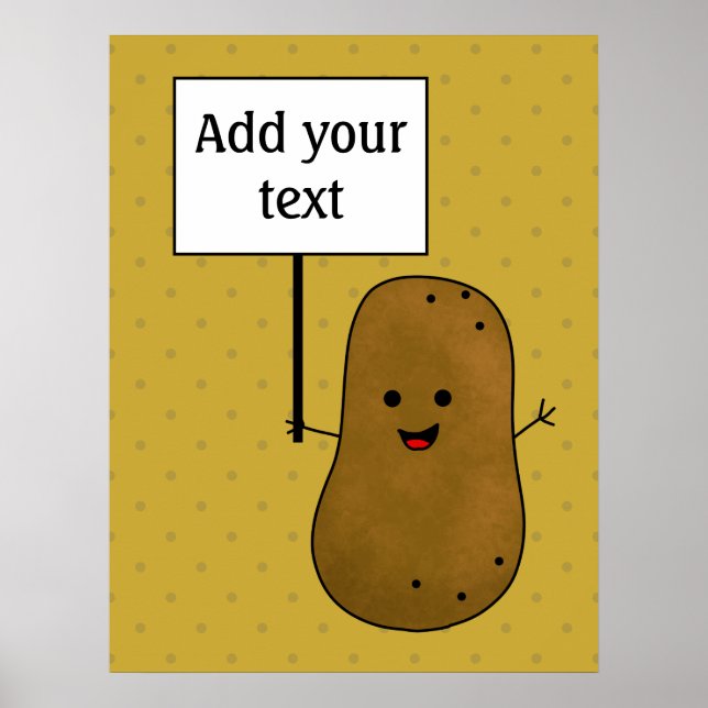 Happy Potato Poster (Front)