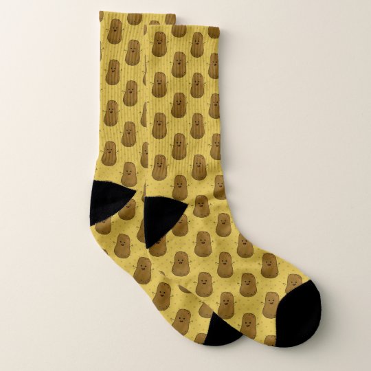 Happy Potatoes Socks