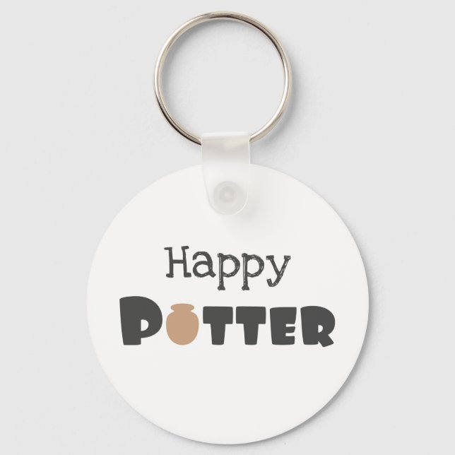 Happy Potter Keychain (Front)