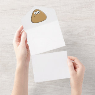 Pou Meme | Greeting Card