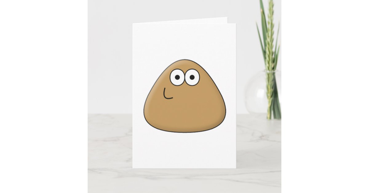 Pou Meme | Greeting Card