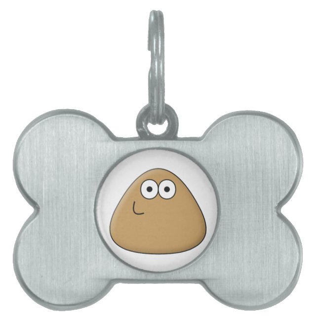 Happy Pou - Pet Tag (Front)