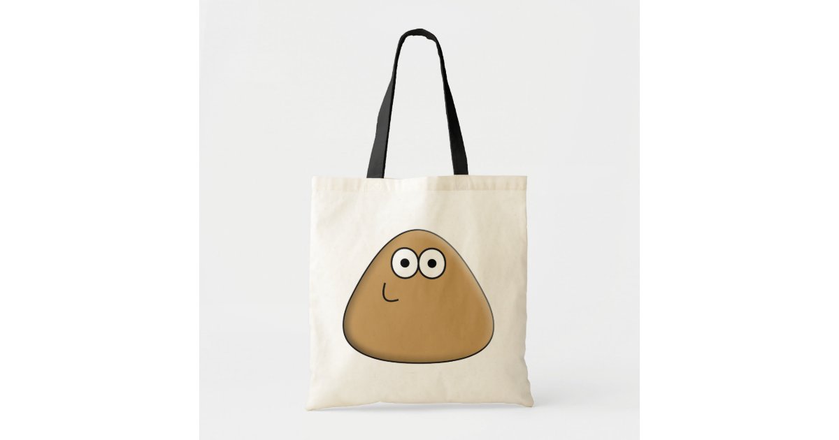 Happy Pou - Reusable Tote Cloth Bag
