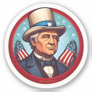 Happy President Day Sticker