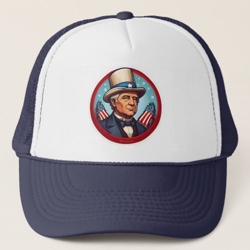 Happy President Day Trucker Hat