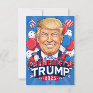 happy presidents day 2025 thank you card
