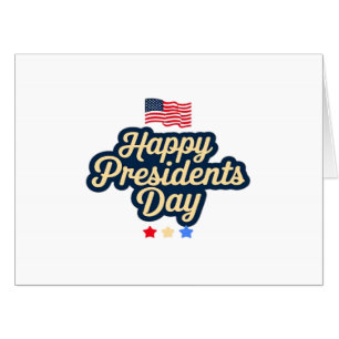 Happy Presidents Day Classic Card