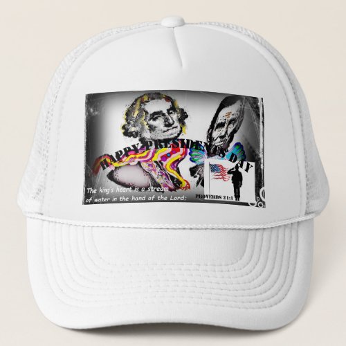 Happy Presidents Day hat