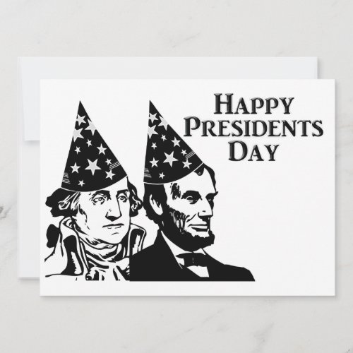 Happy Presidents Day Invitation