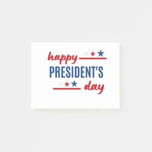 Happy Presidents Day Post_it Notes