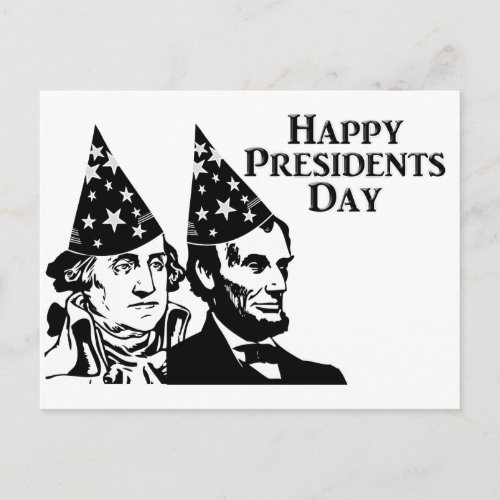 Happy Presidents Day Postcard