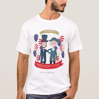 Happy President's Day T-Shirt Design