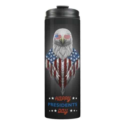 Happy Presidents Day Thermal Tumbler