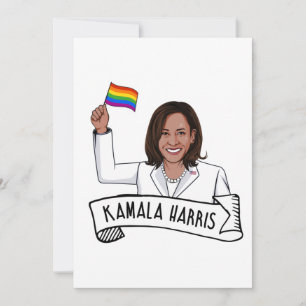 Happy Pride from Kamala Harris Holiday Card