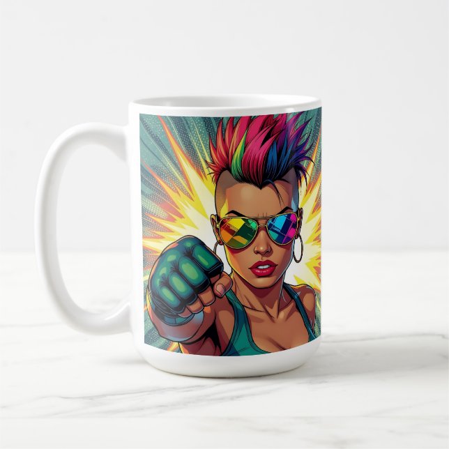 Happy Pride! Lgbtqia+ Month Coffee Mug (Left)