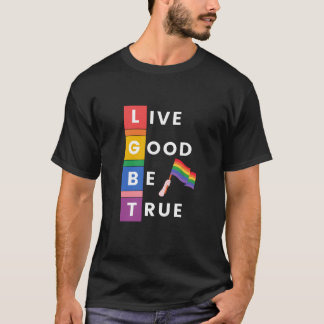 HAPPY PRIDE MONTH BLACK T-SHIRT