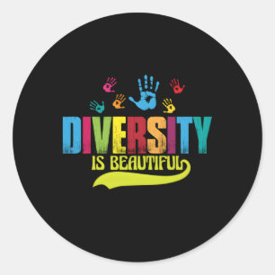 Happy Pride Month Rainbow Flag For Proud Ally Classic Round Sticker