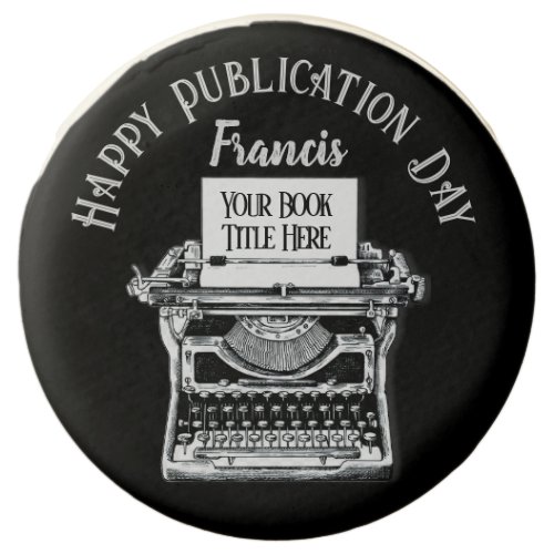 Happy Publication Day Personalized Chocolate Covered Oreo