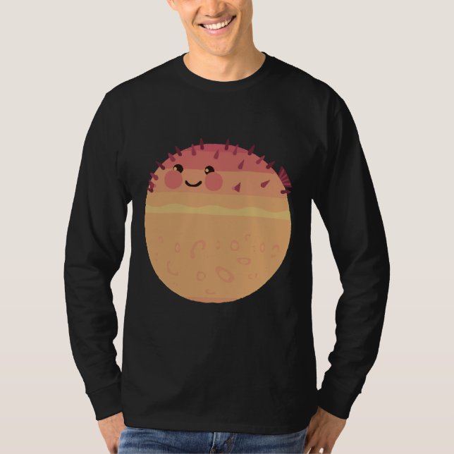 Happy Puffer Fish T-Shirt (Front)