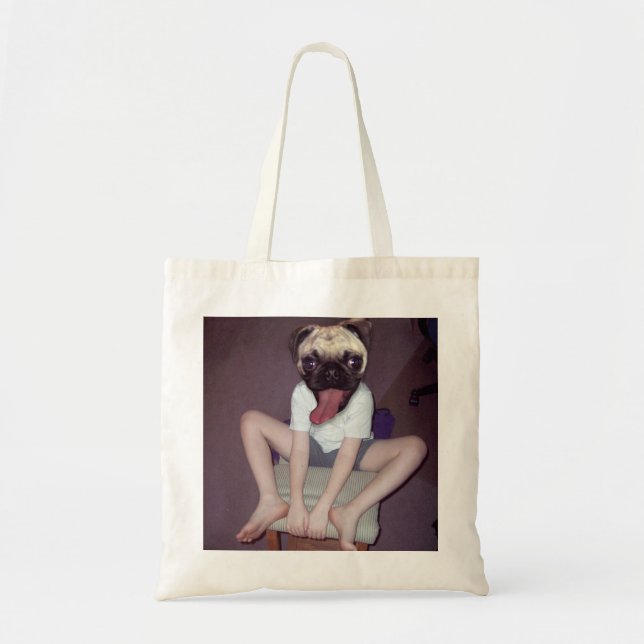 Happy Pug Kid Bag (Front)