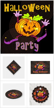 Happy Pumpkin Halloween Parties