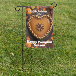 Happy Pumpkin Season Pumpkin Pie Thanksgiving Fall Garden Flag