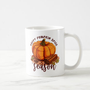 Happy Pumpkin Spice Season – Cozy Autumn Vibes Coffee Mug
