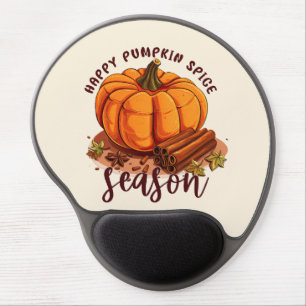 Happy Pumpkin Spice Season – Cozy Autumn Vibes Gel Mouse Pad